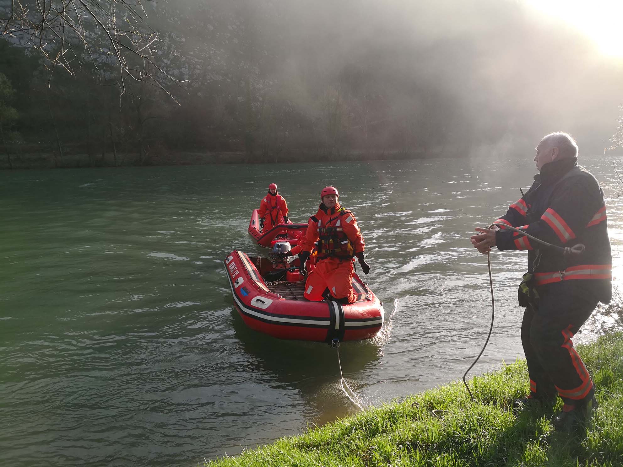 Nesreče ljudi na in v vodi 6.4.2018