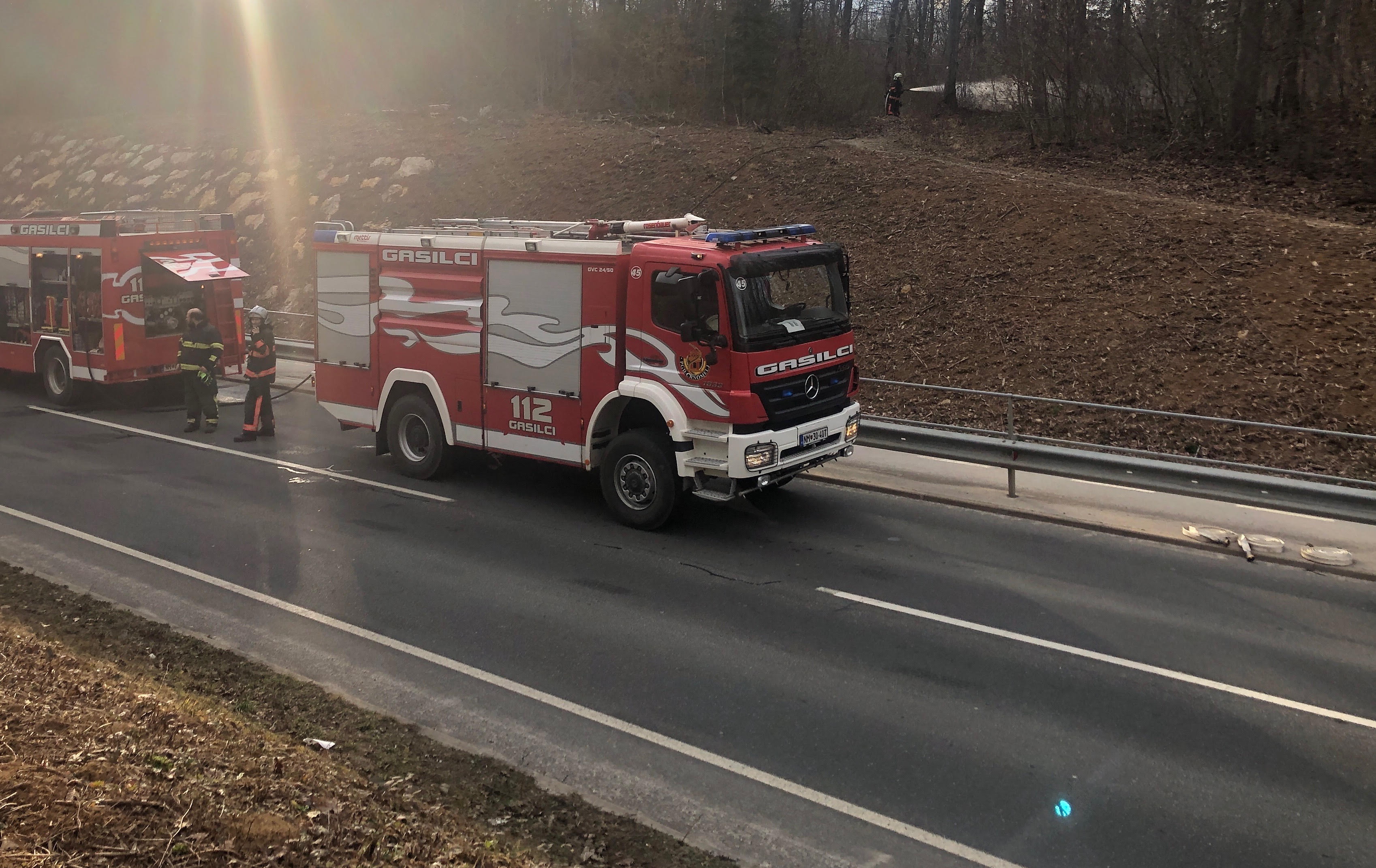 Požari na gozdnih in grmovnih površinah 4.3.2019